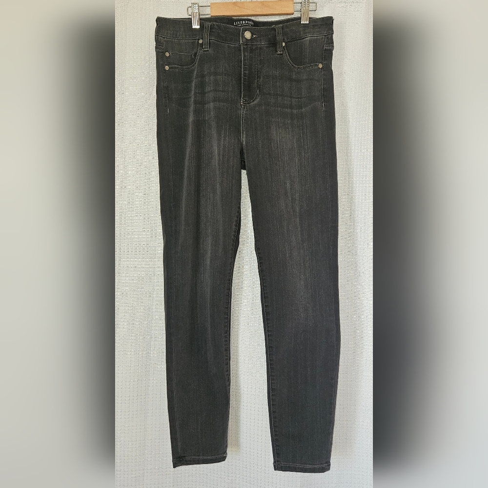 Liverpool The High Rise Ankle Meteorite Women's Jeans Size 10